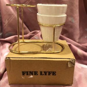 Desk Top 2 teir plant stand